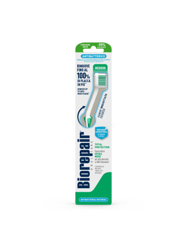 Biorepair Antibacterial Toothbrush Medium Четка за зъби 1 бр