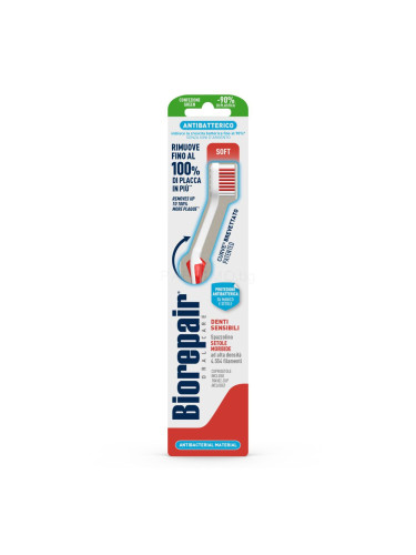 Biorepair Antibacterial Toothbrush Soft Четка за зъби 1 бр