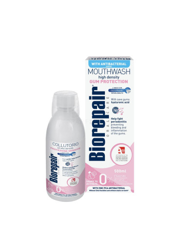 Biorepair Antibacterial Mouthwash Gum Protection Вода за уста 500 ml