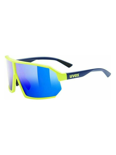 UVEX Sportstyle 237 Blue Mat/Mirror Blue Колоездене очила