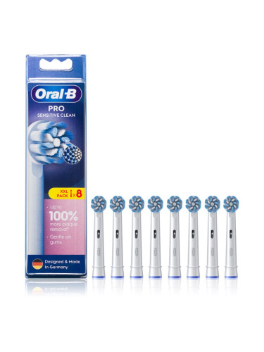 Oral B PRO Sensitive Clean резервни глави за четка за зъби 8 бр.
