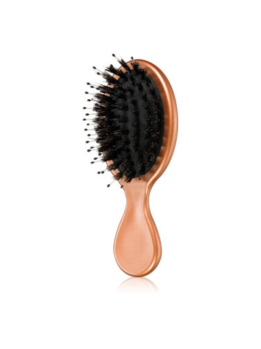 BrushArt Hair Boar bristle paddle hairbrush Четка за коса с косми от глиган Travel 1 бр.