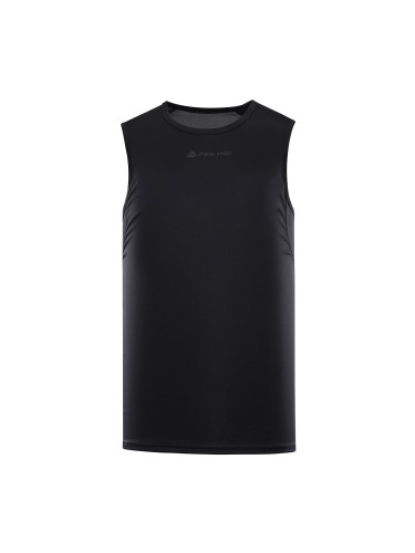 Men's quick-drying tank top ALPINE PRO MIXED black variant pa