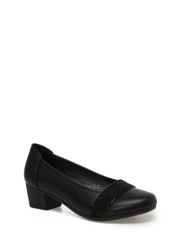 Polaris 165151.Z3PR Women's Black Heeled Shoes