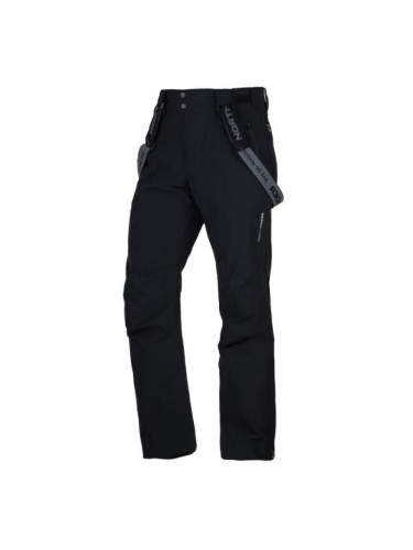 Northfinder VERNON Ски панталони за момичета с презрамки, черно, размер