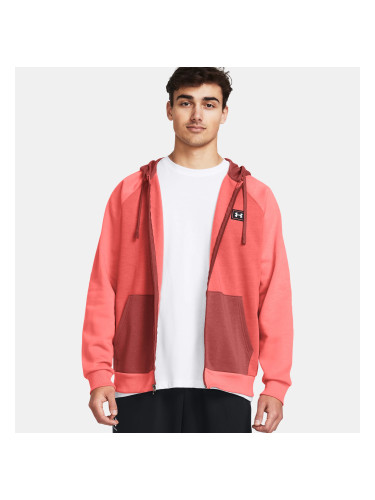 Men's Under Armour Rival Flc FZ Colorblock Sweatshirt