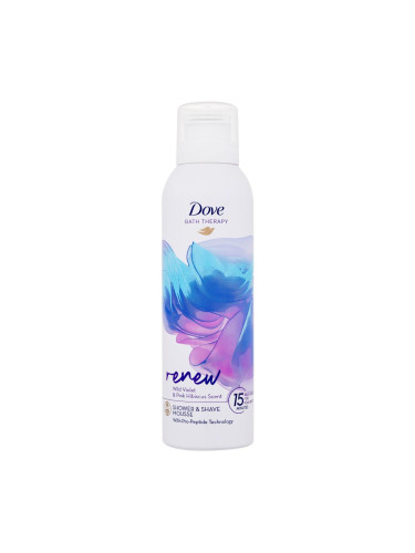 Dove Bath Therapy Renew Shower & Shave Mousse Душ пяна за жени 200 ml