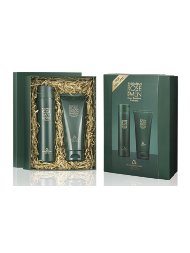 Bulgarian Rose Christmas Gift Set For Man Поадръчен комплект за мъже