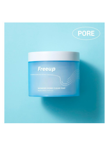 FREEUP | Wonder Pore Clear Pad, 70 pads/200 ml