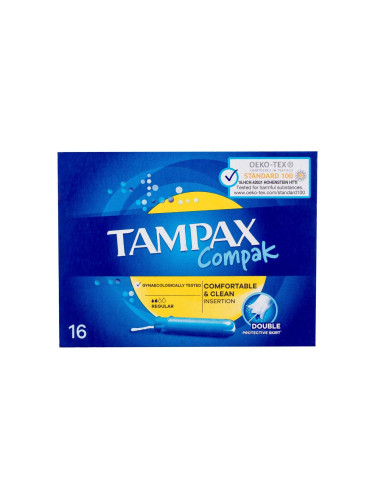 Tampax Compak Regular Тампон за жени Комплект