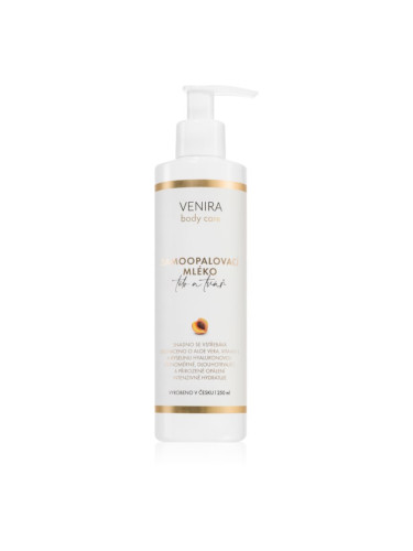 Venira Body care Self tanning lotion автобронзант - крем за лице и тяло за всички видове кожа Apricot 250 мл.