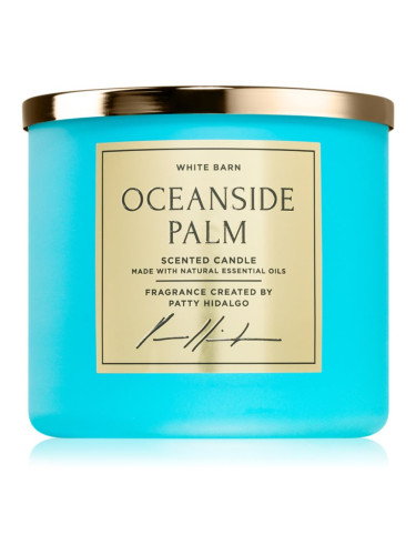 Bath & Body Works Oceanside Palm ароматна свещ 411 гр.