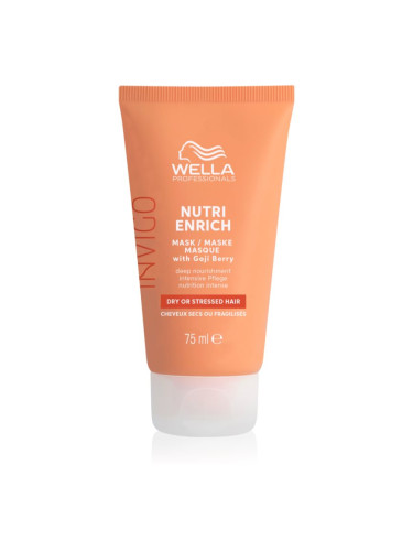 Wella Professionals Invigo Nutri-Enrich дълбоко подхранваща маска за суха коса 75 мл.