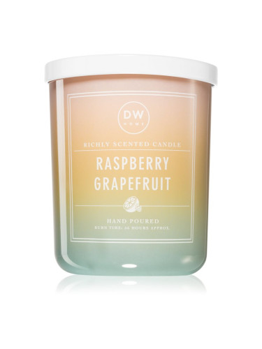 DW Home Signature Raspberry & Grapefruit ароматна свещ 434 гр.