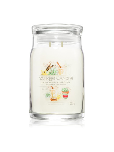 Yankee Candle Sweet Vanilla Horchata ароматна свещ 567 гр.