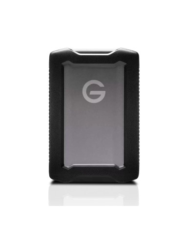 Твърд диск 2TB SanDisk G-Drive ArmorATD, сив, външен, 2.5", USB 3.2 Gen 1 Type-C