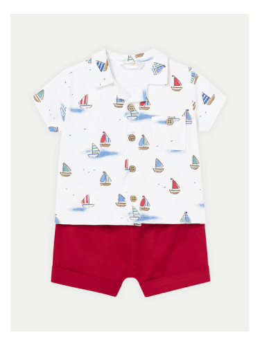 Mayoral Комплект тишърт и панталонки 1222 Цветен Regular Fit