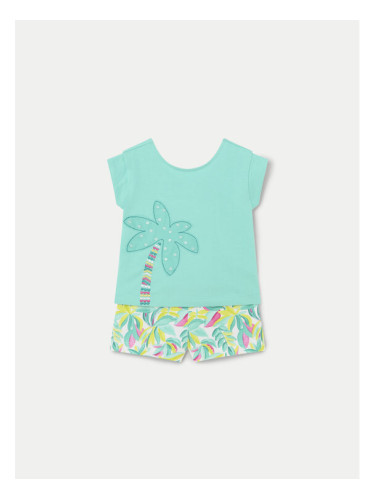 Mayoral Комплект топ и панталонки 1231 Цветен Regular Fit
