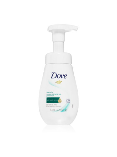 Dove Sensitive Mild почистваща пяна за лице 160 мл.