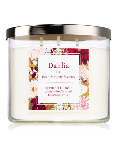Bath & Body Works Dahlia ароматна свещ 411 гр.