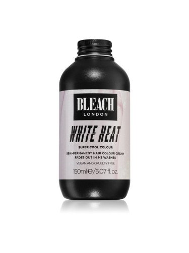 Bleach London Super Cool полу-перманента боя за коса цвят White Heat 150 мл.