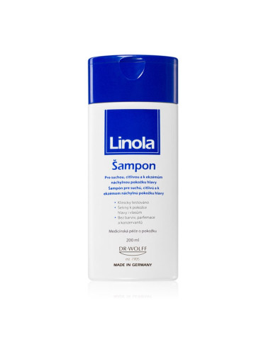 Linola Shampoo шампоан за чувствителна и раздразнена кожа на скалпа 200 мл.