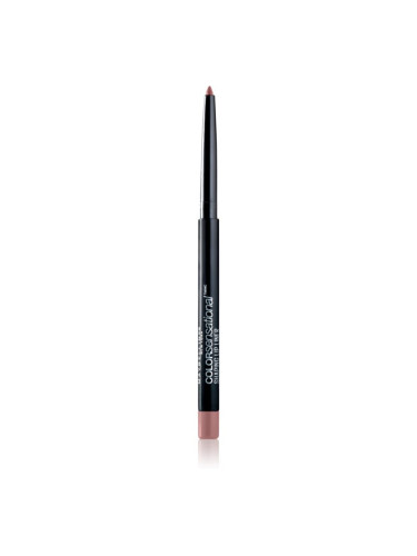 Maybelline Color Sensational Shaping Lip Liner молив за устни с острилка цвят 50 Dusty Rose 1,2 гр.