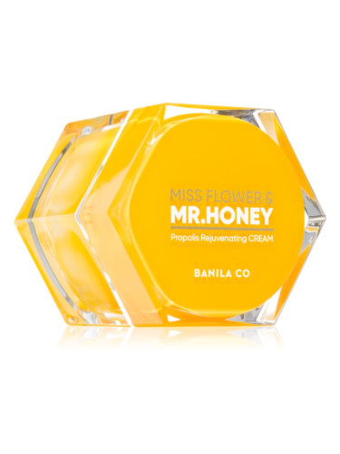 Banila Co. Miss Flower & Mr. Honey Propolis Rejuvenating интензивен подхранващ и възстановяващ крем с подмладяващ ефект 70 мл.