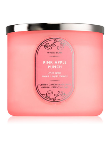 Bath & Body Works Pink Apple Punch ароматна свещ 411 гр.