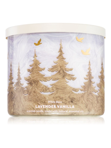 Bath & Body Works Lavender Vanilla ароматна свещ II. 411 гр.