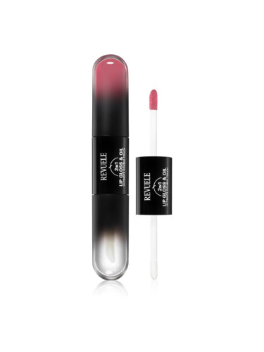 Revuele 2IN1 Lip Gloss & Oil блясък за устни 2 в 1 цвят 03 7 мл.
