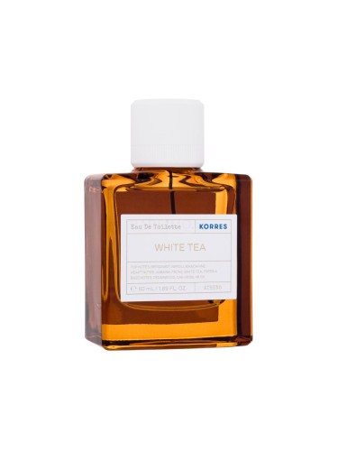 Korres White Tea Eau de Toilette за жени 50 ml