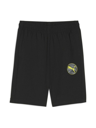 Puma ACTIVE SPORTS WOVEN SHORTS B Детски  спортни къси панталони, черно, размер