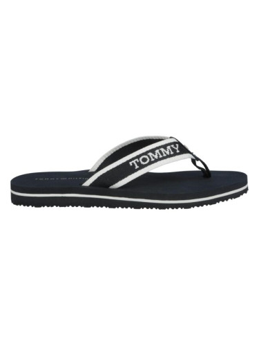 Tommy Hilfiger WEBBING POOL SLIDE Дамски джапанки, тъмносин, размер