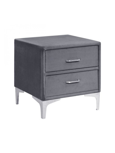 Нощно шкафче Lion, сиво