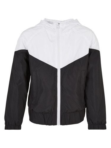 Girls' windbreaker Arrow white/black