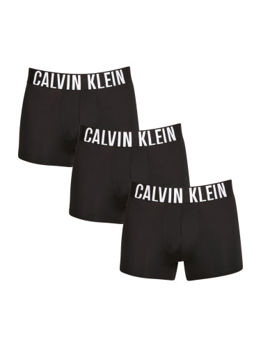 3PACK men's boxers Calvin Klein black