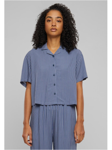 Women's Viscose Resort Shirt - Blue