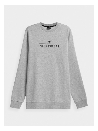 Сив суитшърт 4F SWSM349