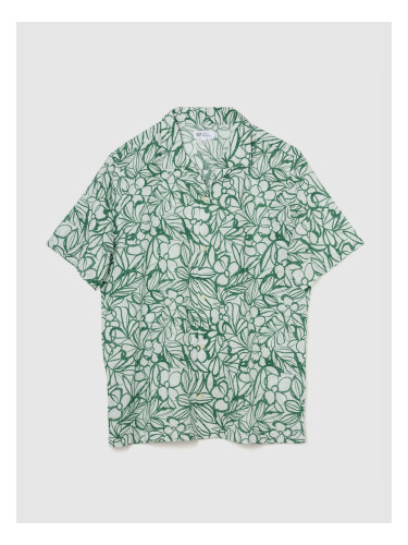 GAP Linen Shirt with Short Sleeves - Men's
