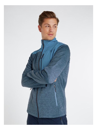 Men's Fleece Sweatshirt Protest Prthammeren Full Zip Top