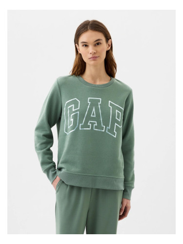 Green women's sweatshirt GAP