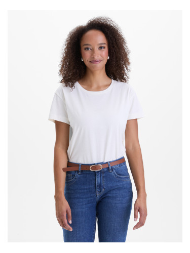 Orsay Cream Women's T-Shirt - Women's