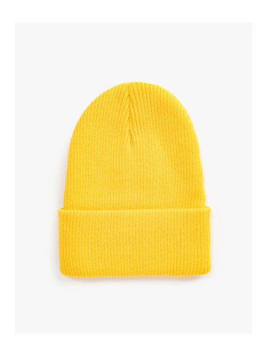 Koton Ribbed Knitted Beanie