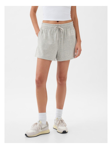 Light grey women's sweat shorts GAP