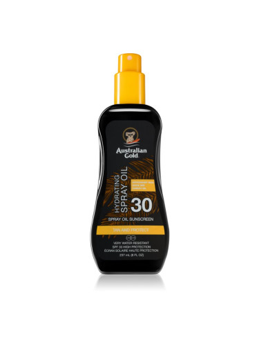 Australian Gold Spray Oil Sunscreen защитно масло SPF 30 в спрей 237 мл.