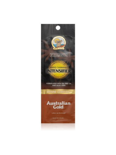 Australian Gold Rapid Tanning Intensifier тоалетно мляко за тяло за ускоряване на тена 15 мл.