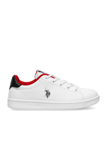 U.S. Polo Assn. Сникърси TRACE001 Бял