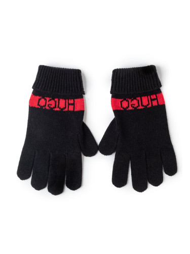 Hugo Мъжки ръкавици Wolo 50415365 Черен