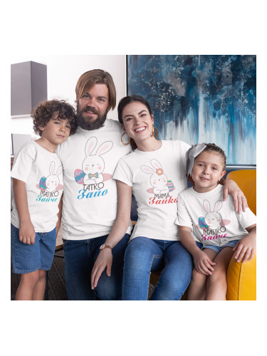 Комплект тениски за Великден - Зайчета